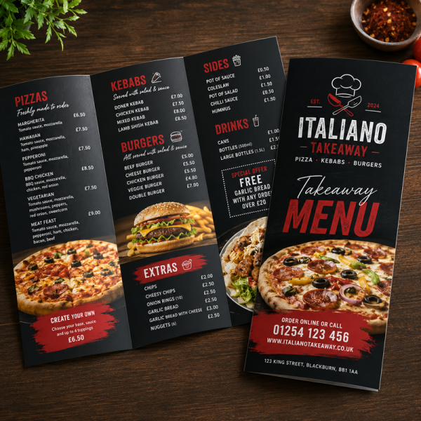 Takeaway Menus