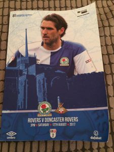 Blackburn Rovers Programme