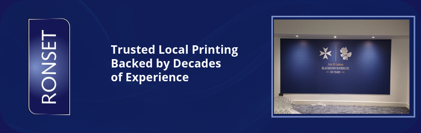 Trusted Local Printing Backed by Decades of Experience