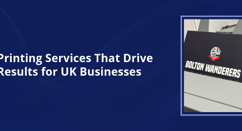 Printing Services That Drive Results for UK Businesses